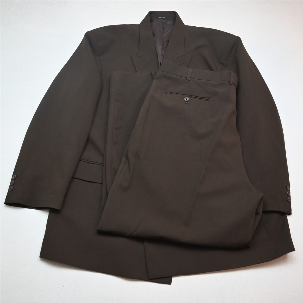 J. Vital 50L 44x32 Brown Mens Jacket Pants Suit